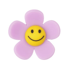 Load image into Gallery viewer, F-25 Fun Flower Matte Purple Small (2.5 X 2.5 Cm) WiLLBee CLIPON Charms
