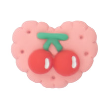 Load image into Gallery viewer, H-22 Fruit Biscuit Cherry (2.3 X 1.8 Cm) WiLLBee CLIPON Charms
