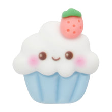 Load image into Gallery viewer, H-33 Cream Cupcake Blue (2.2 X 2.5 Cm) WiLLBee CLIPON Charms
