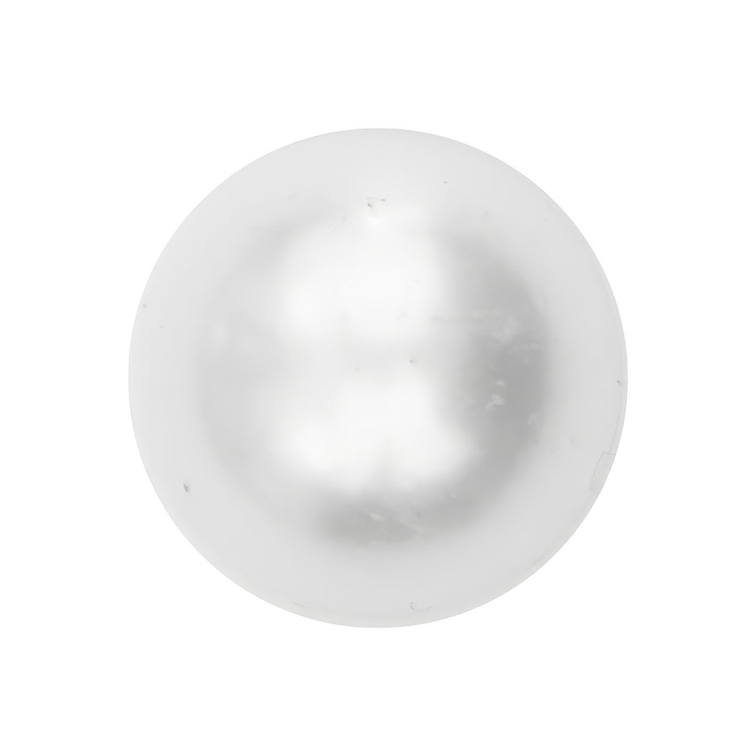 S-13 Half Pearl Silver Large (1.6 X 1.6 Cm) WiLLBee CLIPON Charms