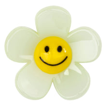 Load image into Gallery viewer, F-10 Fun Flower Clear Green Large (3.5 X 3.5 Cm) WiLLBee CLIPON Charms
