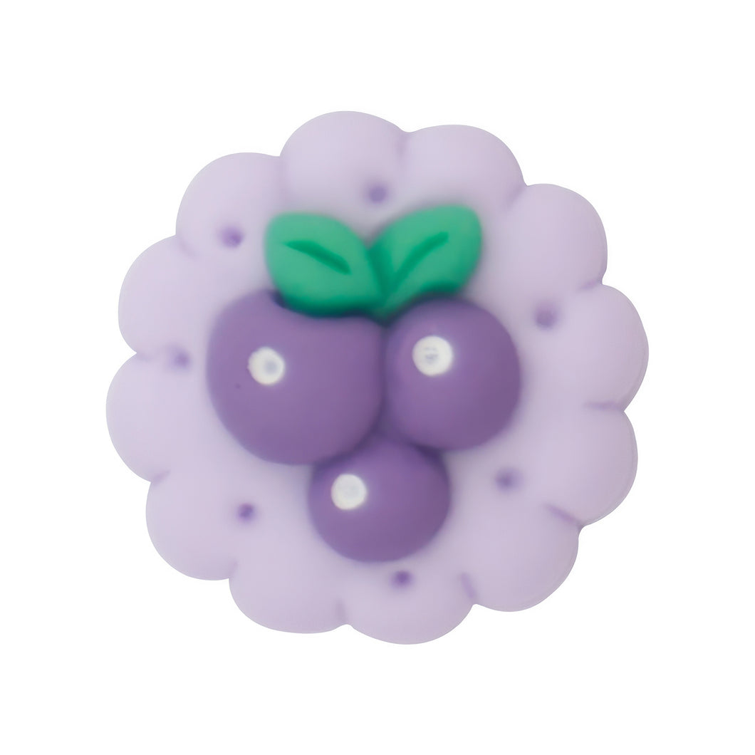 H-26 Fruit Biscuit Grape (2 X 2 Cm) WiLLBee CLIPON Charms