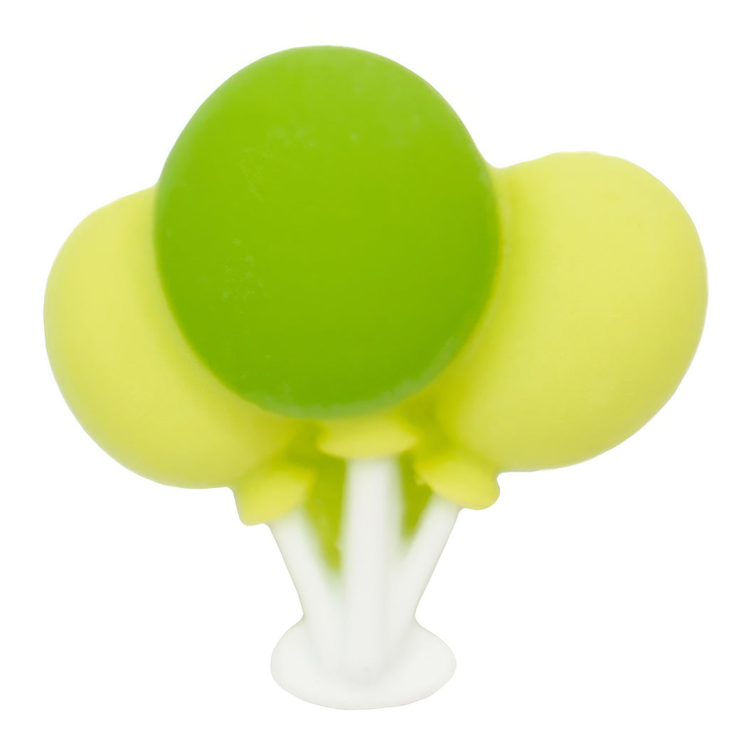 E-46 Balloon Bouquet Green (2.6 X 2.5 Cm) WiLLBee CLIPON Charms