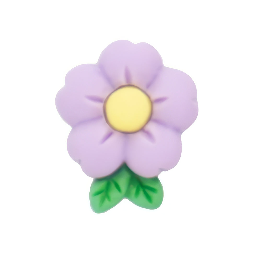 D-07 Small Flower Purple (1.2 X 1.5 Cm) WiLLBee CLIPON Charms