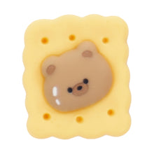 Load image into Gallery viewer, G-43 Biscuit Bear Cheese (1.8 X 2 Cm) WiLLBee CLIPON Charms
