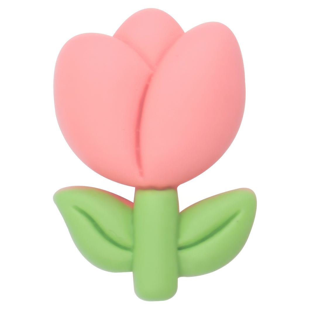 B-24 Large Tulip Coral (2.5 X 3.4 Cm) WiLLBee CLIPON Charms