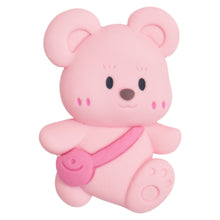 Load image into Gallery viewer, P-11 Big Bear With Bag Pink (3.7 X 5.3 Cm) WiLLBee CLIPON Charms
