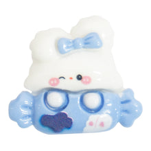 Load image into Gallery viewer, K-35 Blue Rabbit Candy Top (2.8 X 2.5 Cm) WiLLBee CLIPON Charms
