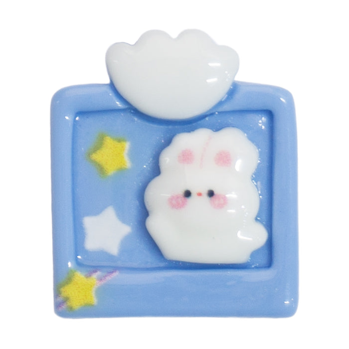 K-31 Blue Rabbit Frame (2.3 X 2.4 Cm) WiLLBee CLIPON Charms