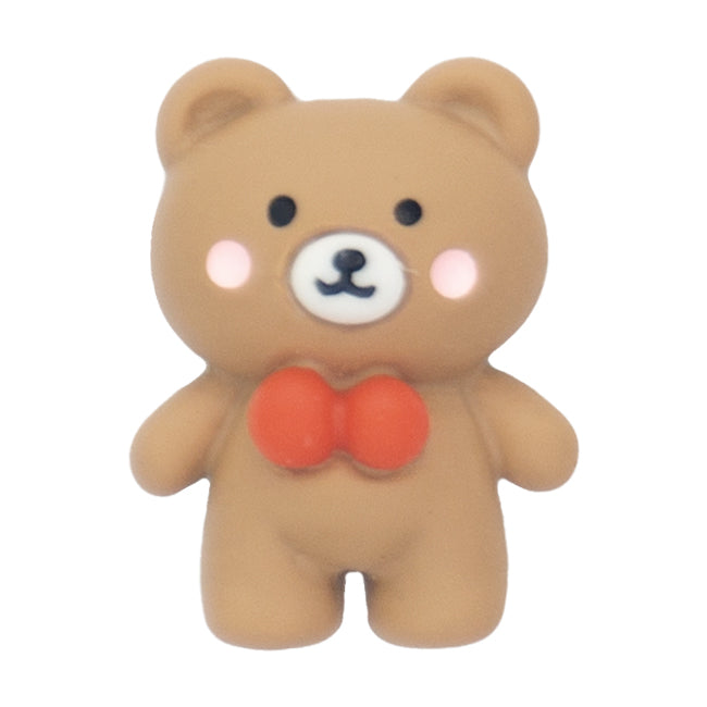 N-55 Bow Tie Baby Bear (2 X 2.5 Cm) WiLLBee CLIPON Charms