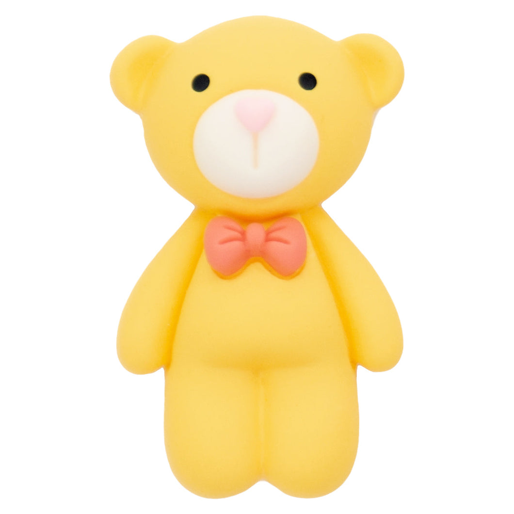 P-08 Bow Tie Big Bear Yellow (2.8 X 4.8 Cm) WiLLBee CLIPON Charms