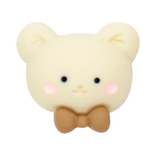 Load image into Gallery viewer, L-26 Bow Tie Face Bear Beige (2.2 X 1.8 Cm) WiLLBee CLIPON Charms
