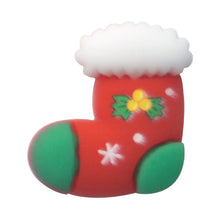 Load image into Gallery viewer, Q-63 Christmas Fuzzy Socks (2 X 2.2 Cm) WiLLBee CLIPON Charms
