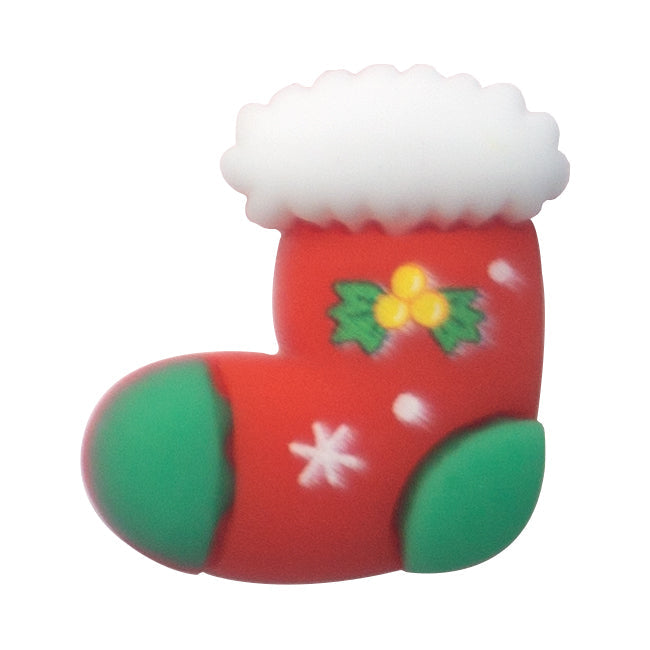 Q-63 Christmas Fuzzy Socks (2 X 2.2 Cm) WiLLBee CLIPON Charms