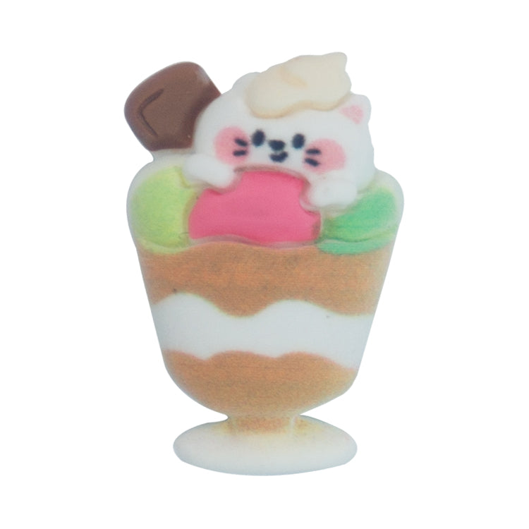 Q-32 Dessert Cat Chocolate (1.7 X 2.5 Cm) WiLLBee CLIPON Charms