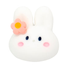 Load image into Gallery viewer, L-32 Flower Face Rabbit White (2 X 2 Cm) WiLLBee CLIPON Charms
