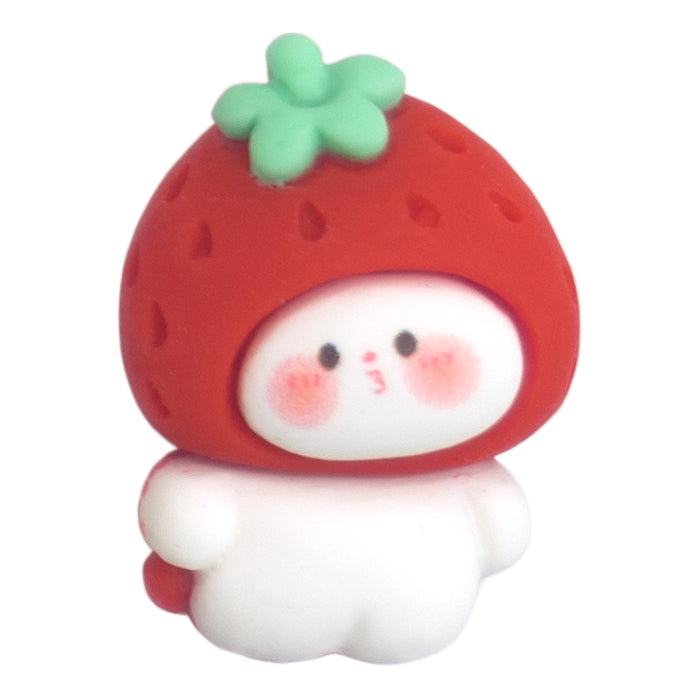 N-01 Fruit Kids Strawberry (1.9 X 2.7 Cm) WiLLBee CLIPON Charms