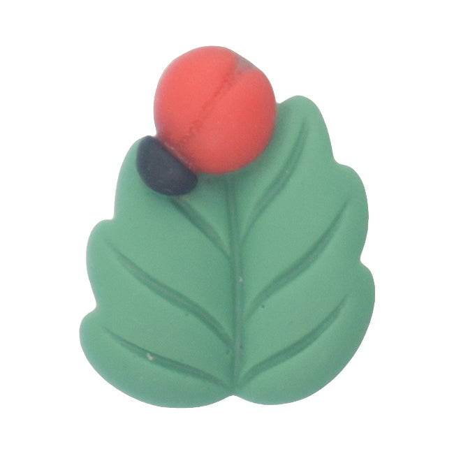 O-31 Leaf Beetle (1.9 X 2.5 Cm) WiLLBee CLIPON Charms