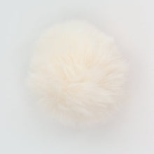 Load image into Gallery viewer, W-12 Long Hair Pompom Beige (4.5 X 4.5 Cm) WiLLBee CLIPON Charms
