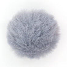 Load image into Gallery viewer, W-20 Long Hair Pompom Gray (4.5 X 4.5 Cm) WiLLBee CLIPON Charms
