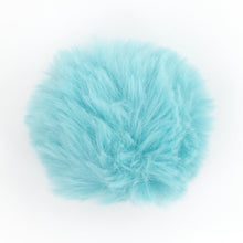 Load image into Gallery viewer, W-17 Long Hair Pompom Turquoise (4.5 X 4.5 Cm) WiLLBee CLIPON Charms
