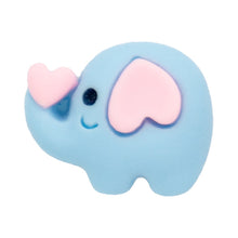 Load image into Gallery viewer, O-18 Love Elephant Blue (2.2 X 1.8 Cm) WiLLBee CLIPON Charms
