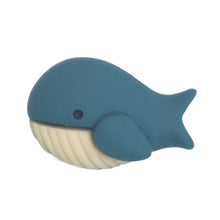 Load image into Gallery viewer, Q-43 Mini Blue Whale (2.3 X 1.5 Cm) WiLLBee CLIPON Charms
