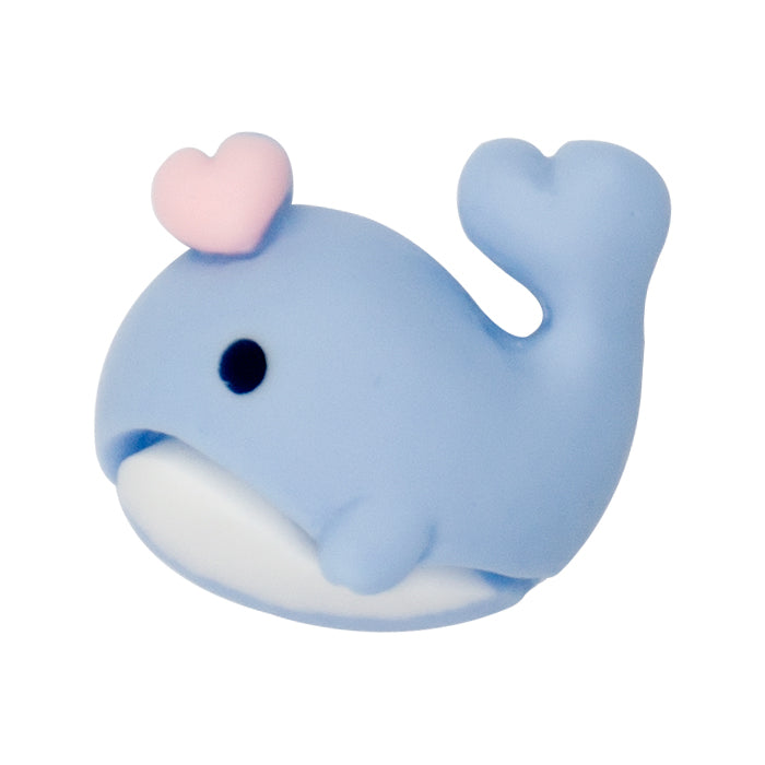 Q-44 Mini Heart Whale (2.2 X 2 Cm) WiLLBee CLIPON Charms