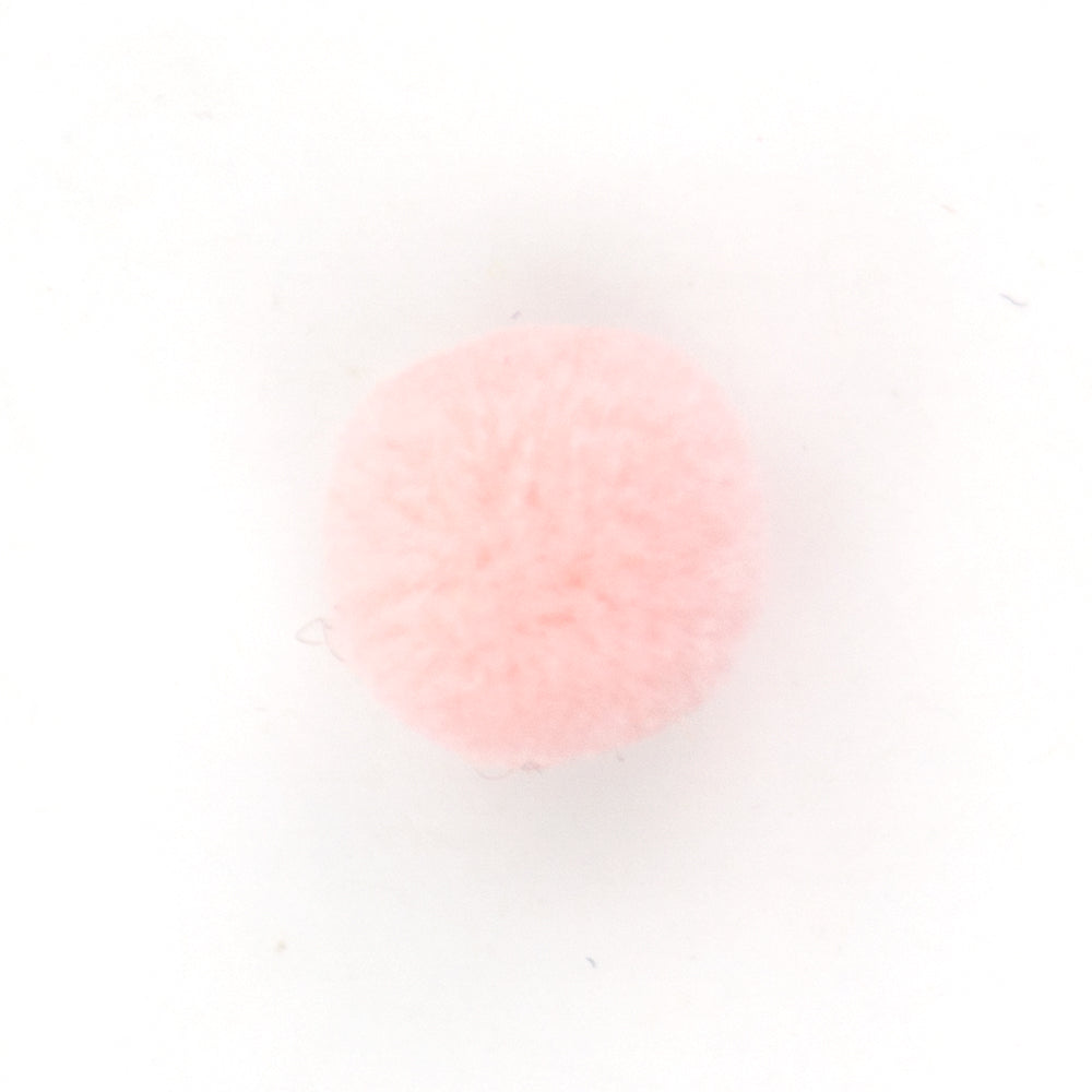 V-07 Mini Pompom Baby Pink (1.5 X 1.5 Cm) WiLLBee CLIPON Charms