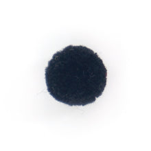 Load image into Gallery viewer, V-23 Mini Pompom Black (1.5 X 1.5 Cm) WiLLBee CLIPON Charms
