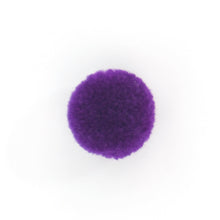 Load image into Gallery viewer, V-13 Mini Pompom Dark Purple (1.5 X 1.5 Cm) WiLLBee CLIPON Charms
