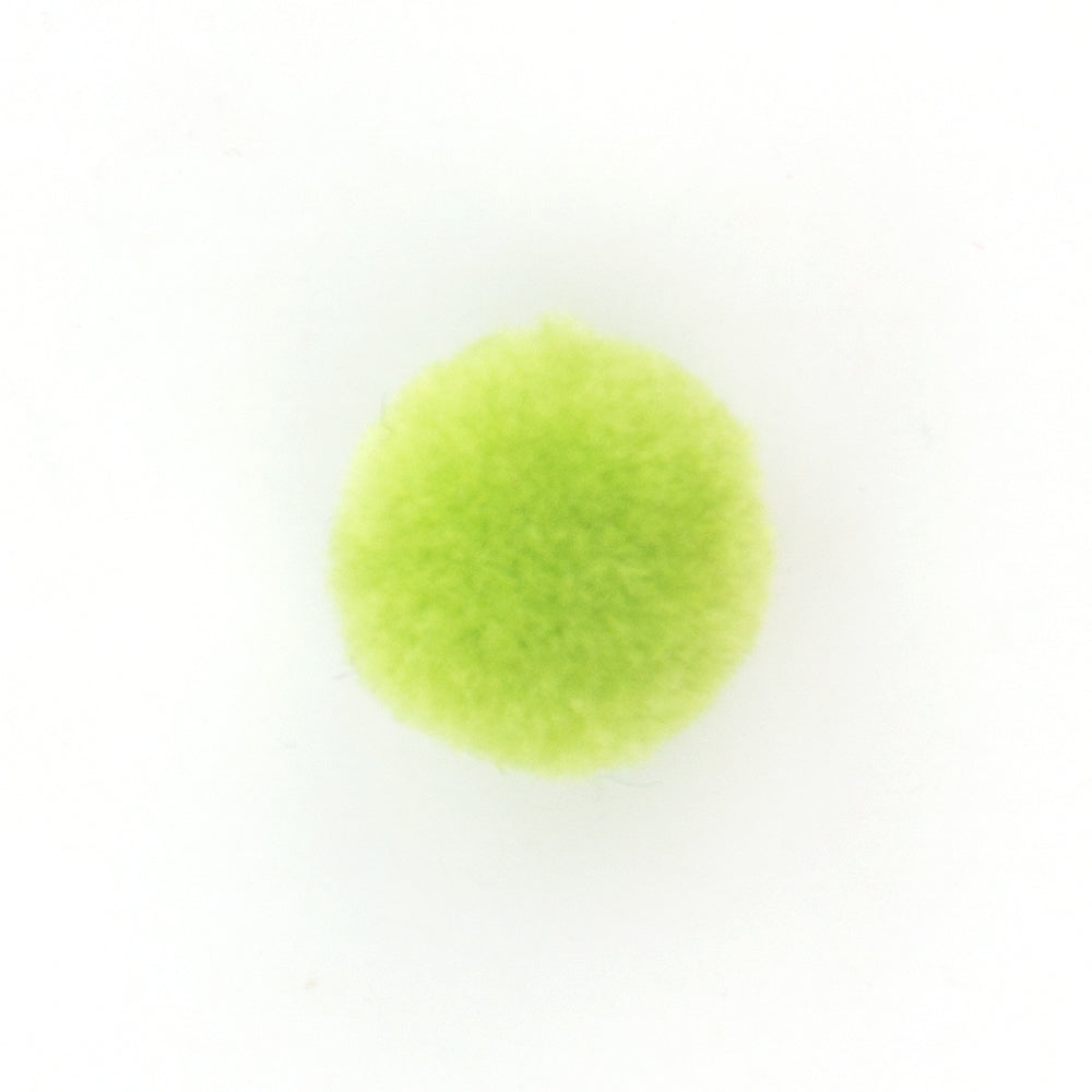 V-18 Mini Pompom Green (1.5 X 1.5 Cm) WiLLBee CLIPON Charms