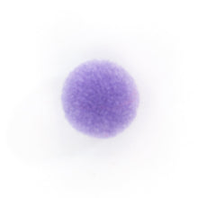 Load image into Gallery viewer, V-12 Mini Pompom Purple (1.5 X 1.5 Cm) WiLLBee CLIPON Charms
