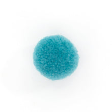 Load image into Gallery viewer, V-20 Mini Pompom Turquoise (1.5 X 1.5 Cm) WiLLBee CLIPON Charms
