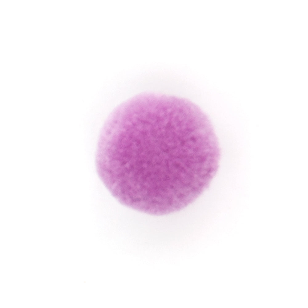 V-11 Mini Pompom Violet (1.5 X 1.5 Cm) WiLLBee CLIPON Charms