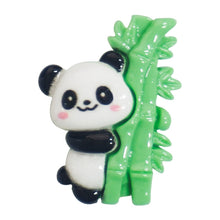 Load image into Gallery viewer, P-31 Panda Bamboo (2 X 2.8 Cm) WiLLBee CLIPON Charms
