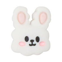 Load image into Gallery viewer, L-15 Pastel Face Rabbit White (1.9 X 2.4 Cm) WiLLBee CLIPON Charms
