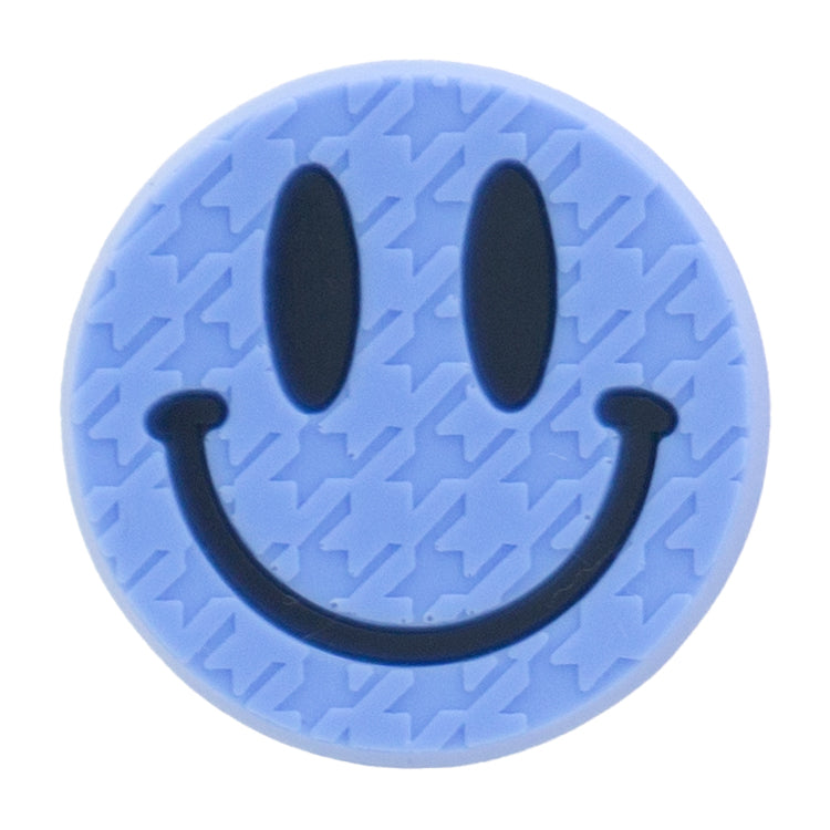 T-11 Pastel Smile Pattern Blue (2.9 X 2.9 Cm) WiLLBee CLIPON Charms