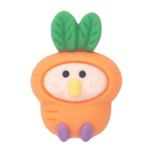 Load image into Gallery viewer, N-16 Plump Kids Carrot (1.8 X 2.5 Cm) WiLLBee CLIPON Charms
