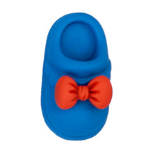 Load image into Gallery viewer, Q-02 Ribbon Slipper Blue (1.3 X 2.5 Cm) WiLLBee CLIPON Charms
