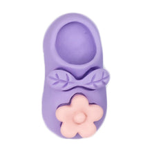 Load image into Gallery viewer, Q-03 Ribbon Slipper Purple (1.2 X 2.4 Cm) WiLLBee CLIPON Charms
