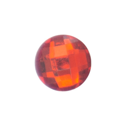 S-06 Round Crystal Red (1 X 1 Cm) WiLLBee CLIPON Charms