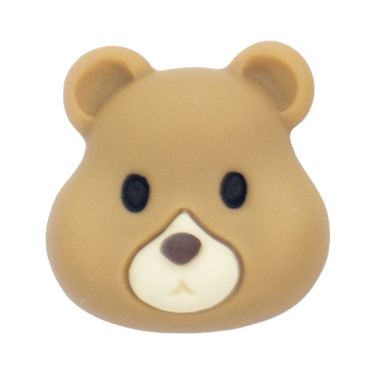 N-43 Set Bear Face (2 X 2 Cm) WiLLBee CLIPON Charms