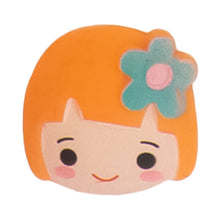 Load image into Gallery viewer, J-16 Short Hair Girl Orange (2.1 X 2 Cm) WiLLBee CLIPON Charms
