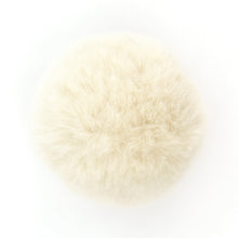 Load image into Gallery viewer, W-02 Short Hair Pompom Beige (4.5 X 4.5 Cm) WiLLBee CLIPON Charms
