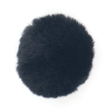 Load image into Gallery viewer, W-10 Short Hair Pompom Black (4.5 X 4.5 Cm) WiLLBee CLIPON Charms
