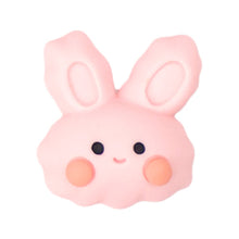 Load image into Gallery viewer, L-08 Shy Face Rabbit (2.3 X 2.3 Cm) WiLLBee CLIPON Charms
