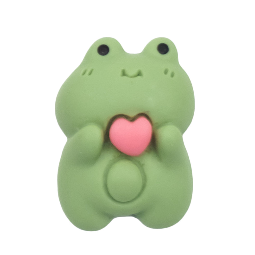 O-11 Smile Frog (1.6 X 2.2 Cm) WiLLBee CLIPON Charms