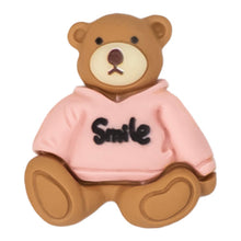 Load image into Gallery viewer, P-17 Smile Shirt Bear Pink (2.2 X 2.4 Cm) WiLLBee CLIPON Charms
