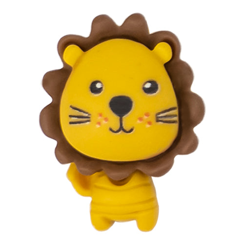 O-07 Smiling Lion (1.9 X 2.6 Cm) WiLLBee CLIPON Charms